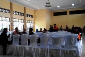Rapat Pleno KPUD sepi